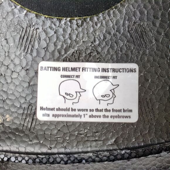 Rawlings Blue Baseball Batting Helmet Face Guard Cage 7-1/8 Field Equipment MLB - Picture 13 of 13